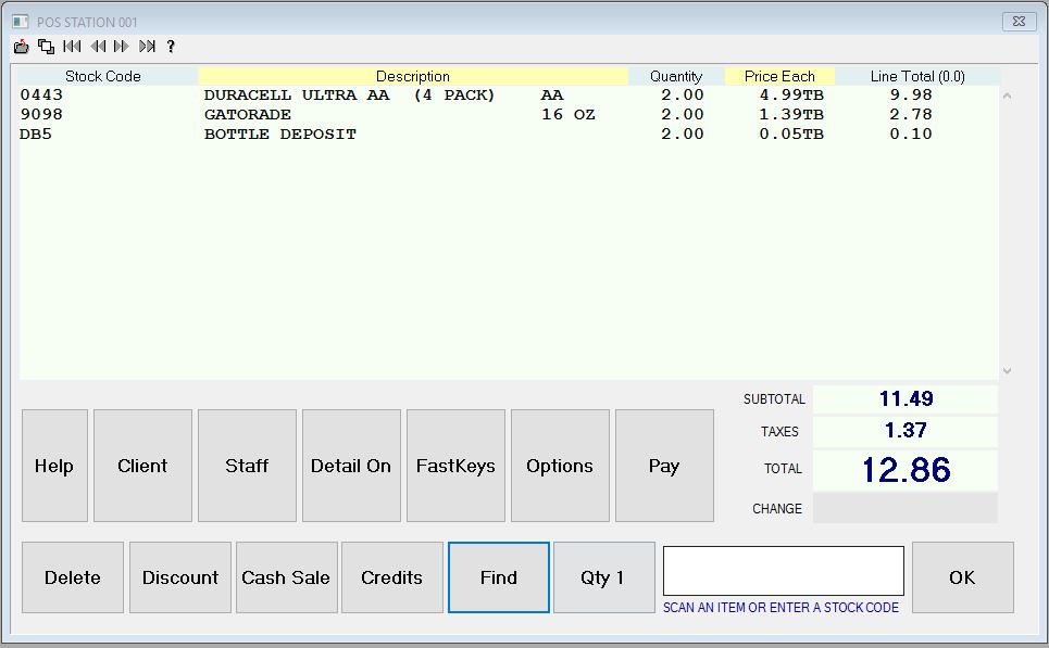 Screenshot of Retail Plus Point Of Sale Software